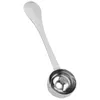 Coffee Scoops Long Handle Measure Spoon Stainless Steel Kitchen Metal Measuring Spoons