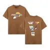 メンズデザイナーTシャツラグジュアリーブランドv Tシャツメンズレディース半袖Tシャツ夏の因果ティーヒップホップストリートウェアトップスショーツ服