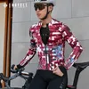 Mcycle Winter Thermal Fleece Sportswear Bicycle Clothing Vestes Cycling Men Warm Maillot de vélo à manches longues 231227