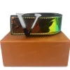 2024 designer belt Senior fashion women's men's smooth buckle section casual business men's design imitation belt 38mm belt box