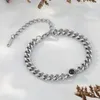 Proiezione personalizzata Po Braccialetti con ciondoli Gioielli Regali per uomini Donne Padre Madre Coppia Keepsake Memorial 231226