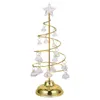 Christmas Decorations Glowing Tree Desktop Decor Night Light Miniature Acrylic Xmas Party Tiny