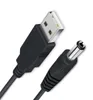 USB till DC Power Supply Cable DC Plug 5V 2A Kopparledare för konverterare54957007402021