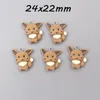 Charms 10Pcs Cute Animals Resin Cartoon Flatback Pendants For Keychain Jewelry Making Earrings Necklace DIY Accessories Supplies