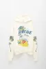 Sweats à capuche masculins Rhudehoodies Coconut Beach Club Lettre imprimé Pull High Street Small Fashion Brand Loose Hoodies MenS 1C1G