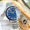 Luxury Watches Designer Men Watch 43mm Automatisk mekanisk rostfritt stålarmband Utomhus Män Titta på Leisure Watch Sport Black Dial med rostfritt armband