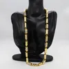 Collana Orecchini Set Semplice Placcato Oro Esagonale Buddha Catena Di Bambù Gioielleria Raffinata Collane Clavicola Per Uomini Africani Donne Regali Di Compleanno