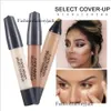 2021 Handaiyan Vloeibare Concealer Stick Littekens Acne Cover Glad Volledige Dekking Foundation Make-Up Gezicht Oog Donkere Kringen Corrector