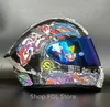 SHOEI X14 Casco X Catorce Shoya Tomizawa Motocicleta De Carreras De Cara Completa Casco De Motocicle ECE Capacete 231226