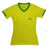 Dames brazilië voetbalshirts 2023 2024 Camiseta de futbol PAQUETA COUTINHO FIRMINO brasil 23 24 maillots NEYMAR JR VINI SILVA DANI ALVES thuismeisje weg