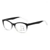 Solglasögon Progressiv multifokusläsningsglasögon för män Kvinnor Anti-Blue Light Near Far Far Presbyopia glasögon