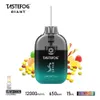 Дешевая цена одноразовая вейп Tastefog 12000 13000 Puffs Vapes Type-C RGB Светодиодный свет 15 мл E-Liquid 12K 13K DHGATE Лучший магазин