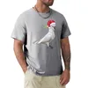 Débardeurs pour hommes plage homme T-Shirt haut d'été noël cacatoès T-Shirt vêtements mignons chemises pour hommes marque graphique coton Teeshirt