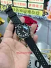 ZF Factory Men's Watches 5008B-1130-B52A 40,3 mm Barracuda Automatisch mechanisch horloge Cal.1151 Beweging Black Dial Rubberen band Waterdichte polshorloges-47