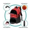 Zaino da basket di grande capacità Travel Sports Sports Computer Bag Sports Training Spalle Backpack Student Bag Men and Women 231227