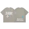 T-shirts cassé planète hommes t-shirts designer t-shirts tailles européennes et américaines hommes chemise t-shirts été décontracté col rond manches courtes