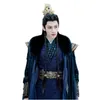 Wuxia 캐릭터 Swordsman Warrior Hair Crown 액세서리 금속 고대 스타일 Hanfu 헤어 밴드 크라운 Wushu Fighting Style