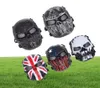 Airsoft Paintball Party Mask Teschio Maschera a pieno facciale Giochi militari Outdoor Metal Mesh Eye Shield Costume per Halloween Party Supplies Y22547786