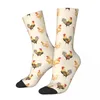 Men's Socks Farm Chickens Hen Rooster Men Women Cotton Casual High Quality Accessories Middle TubeSocks Christmas Gift Idea