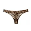 1 Pcs Women's Panties Sexy Thong Leopard Female T-back Woman Underwear G-string Seamless Women's Intimates Underwear BANNIROU 231227