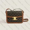 Luxury Designer Bags Triumphal Arch box bag women's tofu bag single shoulder diagonal cross small square bag ins internet celebrity same lock buckle bag