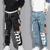 Heren Casual broek met trekkoord Lint Kwastjezak Hip Hop Joggers Cargobroek Workout Joggingbroek Broek Joggingbroek Street chic 231228