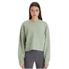 Lu Align Felpe con cappuccio Yoga con maniche lunghe da donna Crop Top Abbigliamento sportivo ampio T-shirt fitness casual Gym Plover Tee Camicette sportive nere Dhvhl