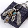 Fashion New Style Feather Eagle Claw Men And Women Hip Hop Exquisite Personality Necklace Pendant Luxury Jewelry Gift Q0531305K