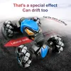 RC Car 4WD Radio Control Stunt Car Gesture Induction Twisting Off-Road Vehicle Light Music Drift Toy High Speed Climbing RC Car 231227