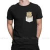 Camisetas masculinas Toradora Manga Pocket Taiga Tshirt preto para homens camisa harajuku tops tee