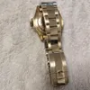 Herrenuhr, automatisches mechanisches Uhrwerk, Edelstahlarmband, 40 mm, Gelbgold, 116718, Keramiklünette, modisches Herrenarmbanduhr2626