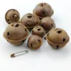 Feestartikelen Roestige Jingle Bells Voor Ambacht 120 Stuks DIY Kerstster Vorm Met Veiligheidspin Vintage Woondecoratie