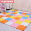 MQIAOHAM baby EVA foam puzzle play mat/9pcs/lot Interlocking Exercise floor mat 30cmX30cm 1cmThick Crawling Yoga Exercise Mats 231227