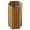 Umbrellas Imitation Rattan Umbrella Stand Bucket Home Storage Basket Elder Hamper Draining Rack Plastic