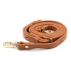 120cm Leather Shoulder Bag Straps for Handbags Strap Handle Replacement Belt DIY Accessories Gold Buckle KZ0350 231227