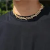 Yeni stil dikenler elmas neckalce hip-hop tel zincir kolye diamante zincirleri yüksek kaliteli moda kaya ve rap neckalce mücevherler279h