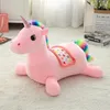 Cartoon schöne Einhornente Enten Kinder Sofa Stuhl Plüschspielzeug Sitz Baby Nest Schlaf Bett Erwachsener Kissen gefülltes Kissen Kinder Geschenk 231227