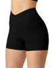 Shorts actifs Cibbed v Taies sans couture femme High Workout Fitness Yoga Scrunch Bugym Tills Sports Cycling