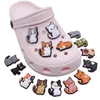 Cute Cat y Croc Charms for Shoe Buckcle Decoration Clog Braclet Birthday Gift