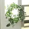 Decorative Flowers Garden Artificial Vine Rose DIY Wedding Decoration Fake Flower Home Room Decor Wall Hanging Garland Plants