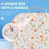 Storage Bags Suitcase Paperplates Convenient Decorate Decorative Alloy Sundries Portable Child Multipurpose