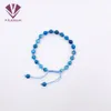 Handmade Knot Making 6MM Natural Stone Beaded Bracelet Healing Crystal Bead Bracelet for Women and Men's Gemstone Round Beads Adjustable Bracelet Jewelry