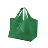 Bolsas de compras Bolsa de comestibles reutilizable Tote plegable Tela Oxford lavable impermeable plegable