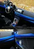 Voor Mitsubishi Lancer EX 2009-2016 Interieur Centraal Bedieningspaneel Deurklink Koolstofvezel Stickers Decals Auto styling Accessorie1855786