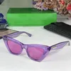Neue trendige Marken-Designer-Sonnenbrille Cat Eye UV400-Schutzgläser 1101 1101S-Stil Schwarze Rahmen Outdoor Einfache beliebte Retro-Brillen