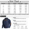 Hoodies masculinos primavera e outono gola em pé moletom é ao ar livre suéteres casuais tops taglie forti outwears plus size