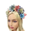 Hair Clips Shining Flower Headband Large For Summer Pedlar Teens Headwear Halloween