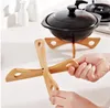 Bamboo Cross Pot Holder Insulated Pot Holder Pot Bottom Holder Seat And Bowl Holder Kitchen X-shaped Support