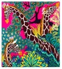 POBING MANUAL HAND Rolled Twill Silk Scarf Women Three Giraffes fyrkantiga halsdukar Echarpes Foulards Femme Wrap Bandana Hijab 90cm 2015715644