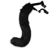 أنيمي حيوان ذيل ذيل الأزياء الدعائم Cat Fox Plush Tails يلعب دور الهالوين الحزب كاوايي الملحقات